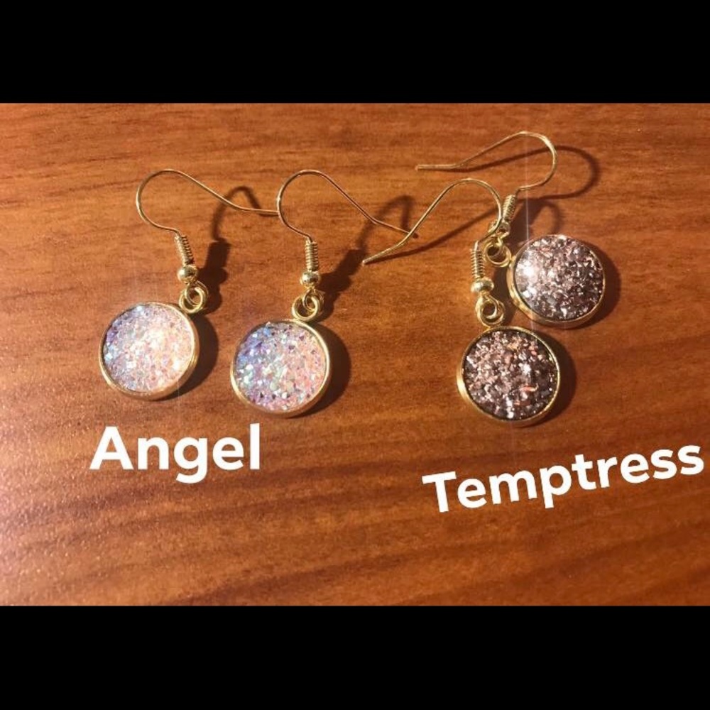 Druzy Earrings ✨